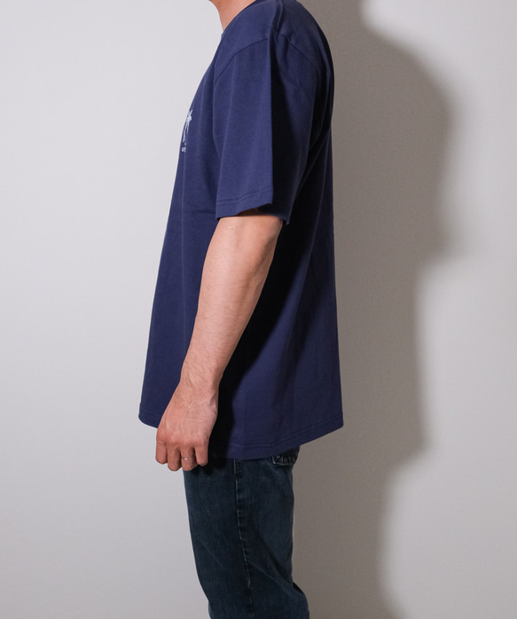 ‍♂️Surf Logo Short sleeve shirt (Indigo)‍♀️Tシャツ・半袖・インディゴ 5枚目の画像