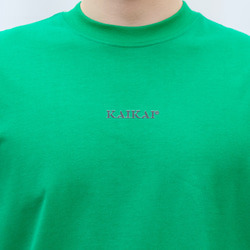 ロゴヘビー半袖Tシャツ-ブルー/グリーン 13枚目の画像