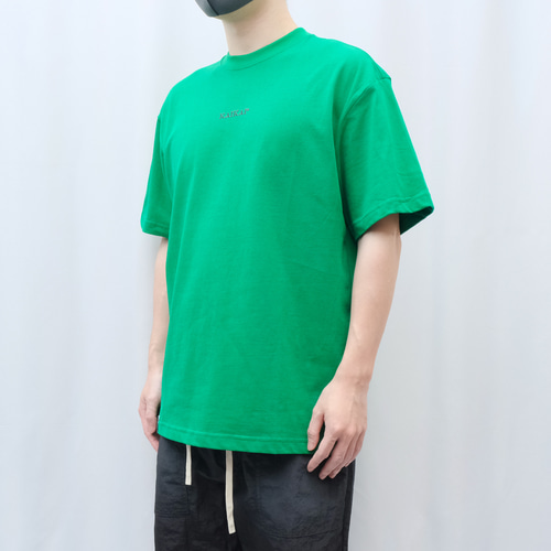 Kaiページ ロゴヘビー半袖Tシャツ-ブルー/グリーン Tシャツ KAI KAI 通販