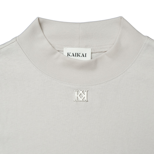 KITH タートルネック長袖Tシャツ M ベージュ KITH タートルネック長袖Tシャツ M ベージュ