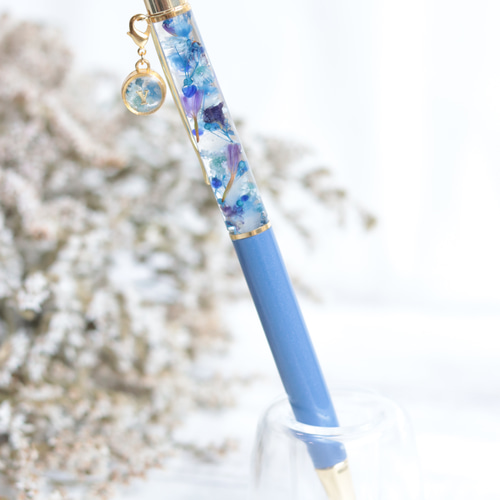 カスタムボールペンと天使のチャーム【b002】 カスタムボールペンと