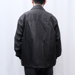 屋外軽量シャツジャケット-黒 3枚目の画像
