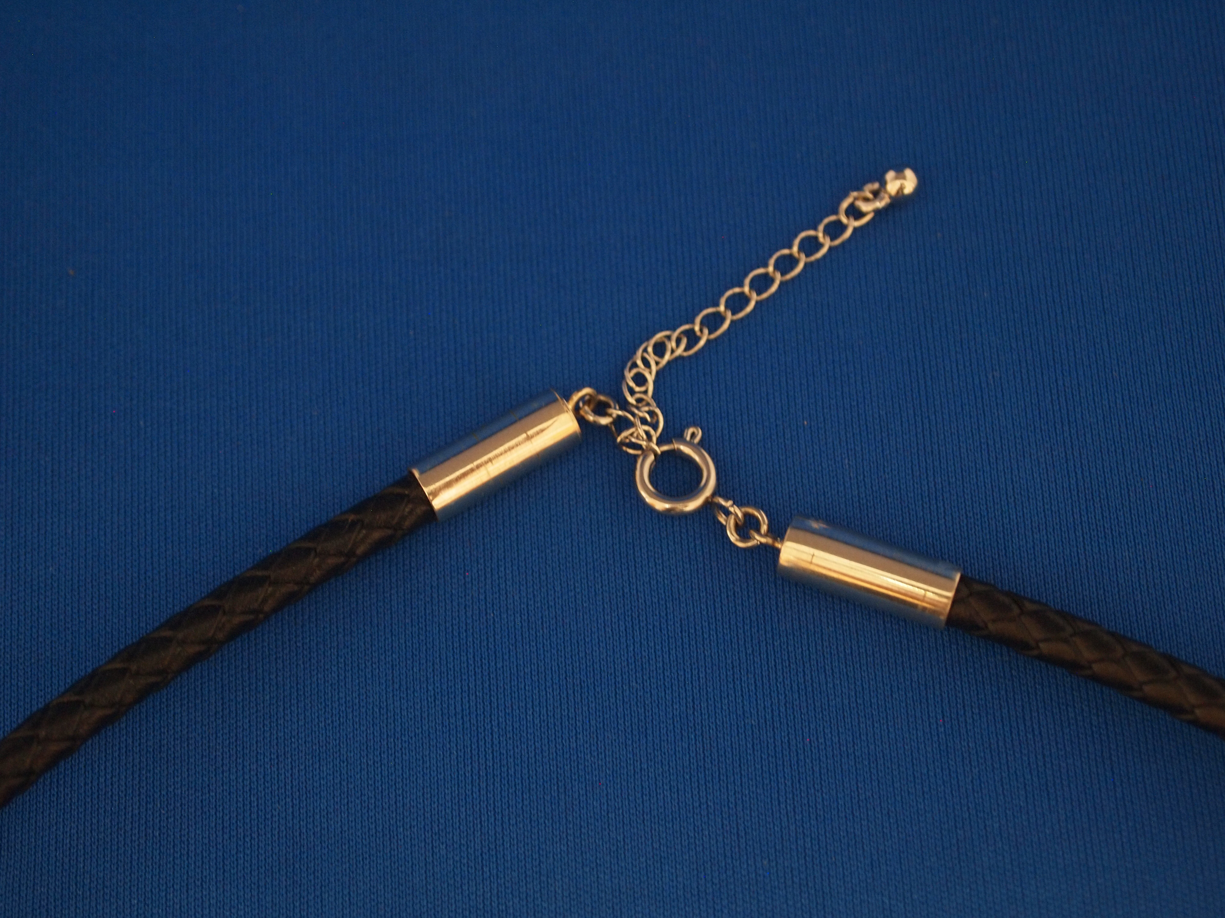 コインカットチョーカーペンダント　ジャージー島5シリング