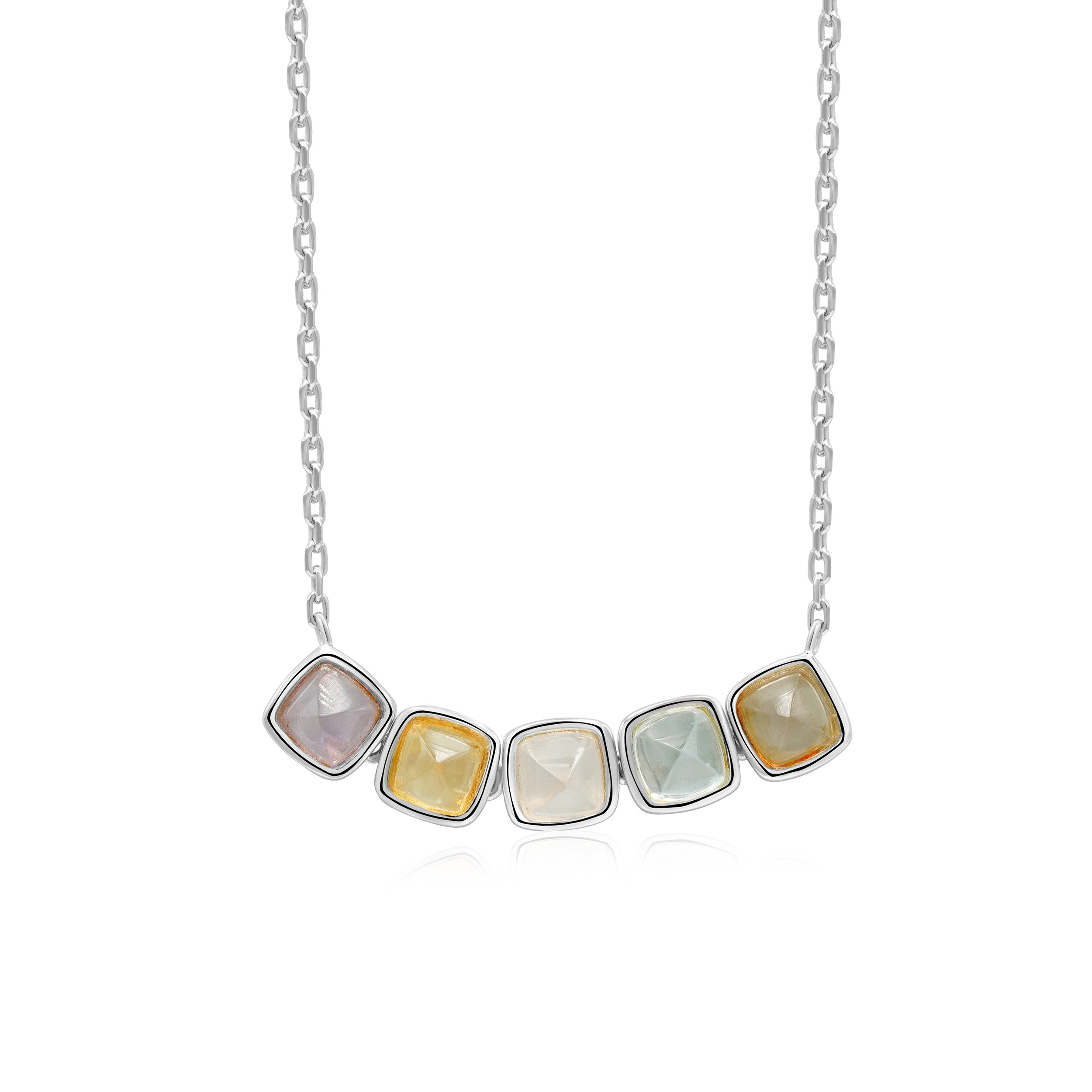 5連石ネックレス 即購入可 341