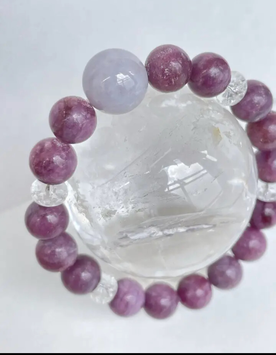 ✳︎心の癒しとポジティブに切り替えたい願い✳︎ラベンダー翡翠&レピドライト