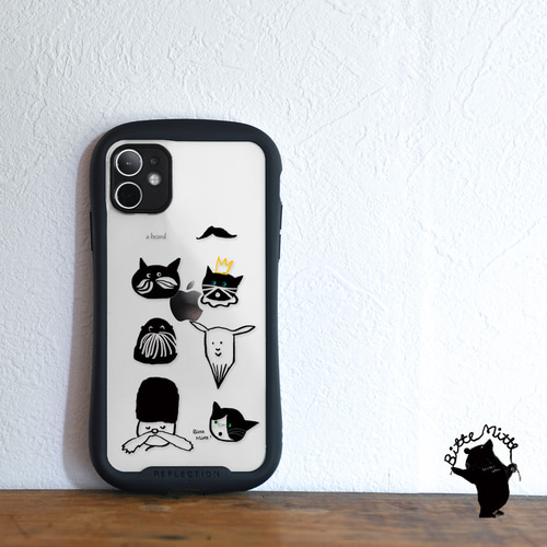 iPhoneケース 黒ふち クリア ソフト シリコン 縦16.3×横8.1 iPhoneケース 黒ふち クリア ソフト シリコン 縦16.3×横8.1 iPhone 17