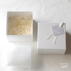 【名入れ】クリスタルガラスのジュエリーケース／ブリリアントカット／LC-175 13枚目の画像