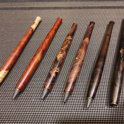 受注製作】プラチナ万年筆＃3776 センチュリー用銘木軸 ペン・筆記用具