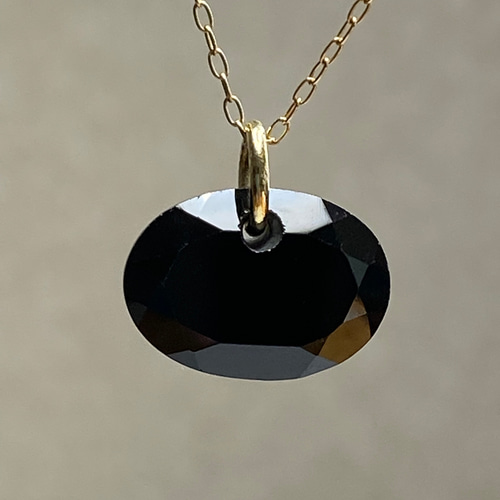 k18 ブラック スピネル ペンダントトップ ペンダントトップ lapiliss