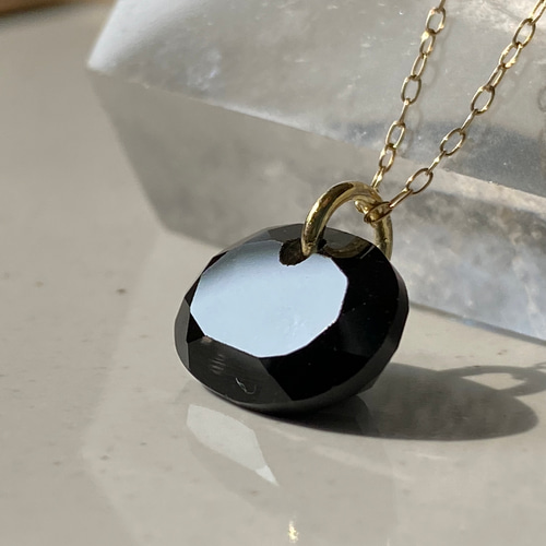 k18 ブラック スピネル ペンダントトップ ペンダントトップ lapiliss