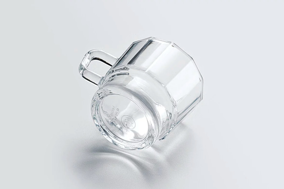 【台湾HMM】W Glass Clear  300ml  コップ 3枚目の画像