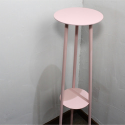 アイアン製アルコールポンプスタンド『 PinkGoat 』｜ミニサイドテーブルとしてもおすすめ｜送料無料 4枚目の画像