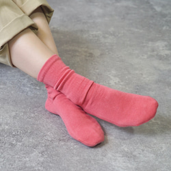 【2件套】基本款棉麻襪/2色可選/22-25cm/MOTTAiiNA 第8張的照片