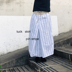 ‐maruyu‐タックがかっこ可愛いスカート 1枚目の画像