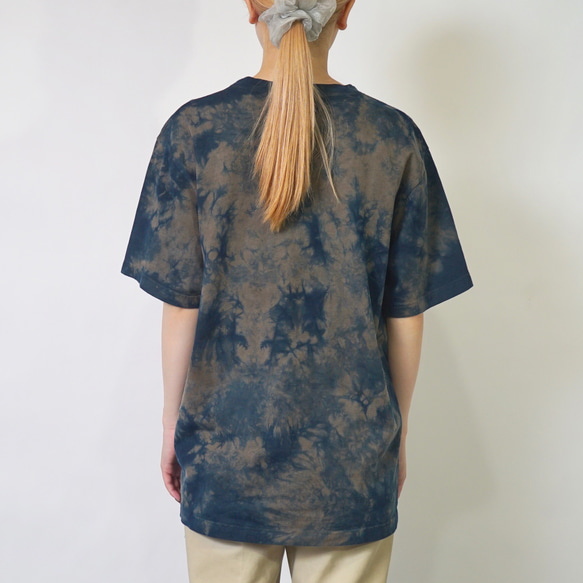 パッチアート刺繍Tシャツ/和歌山県産ニット 10枚目の画像