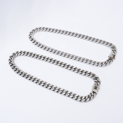 フ*り様 k18 刻印あり　ブレスレット　クリスタル　18k 刻印　ネックレス KK刻印チタンキューバネックレス-マット/光沢 ネックレス