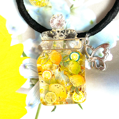 受注制作】おしゃれなガラス瓶に入ってる蜂蜜レモン 琉球ガラス