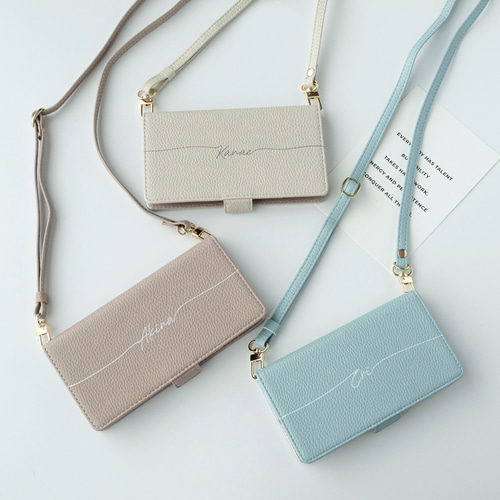全機種対応 スマホケース 手帳型 【 Simple 名入れ 】 スマホ 全機種対応 スマホケース 手帳型 【 Simple 名入れ 】 スマホ