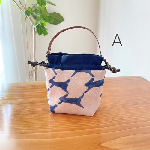 ミナペルホネン ハンドメイド 持ち手付きポーチ ミニミニトート 厚 ミナペルホネン ハンドメイド 持ち手付きポーチ ミニミニトート 厚