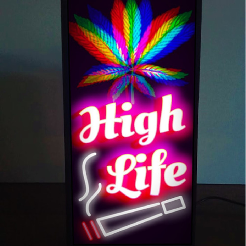 激レア 70's ヒッピー マリファナ ブラックライト ポスター ネオン