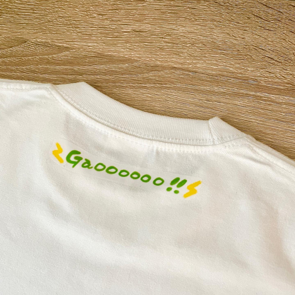 ステゴオニギリサウルスTシャツ 3枚目の画像