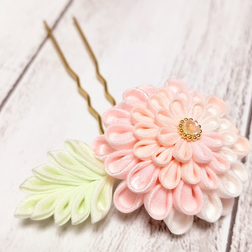 mimi かんざし つまみ細工の髪飾り 小さいかんざし【全4色】 かんざし Mulan