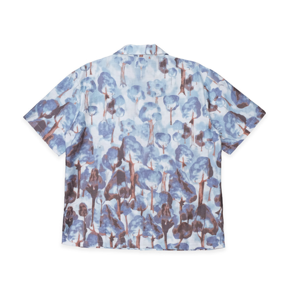 スモークフォレスト半袖キューバシャツ 5枚目の画像