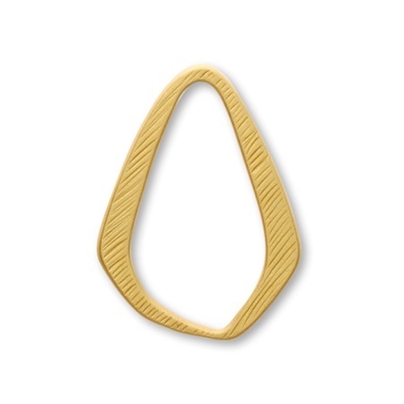 ターコイズドイツビーツとトロップリングのピアスG 2枚目の画像