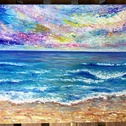 訂製繪畫 《就是你的海洋之聲2》Ocean Painting "That's My Ocean Sound 2" 第1張的照片