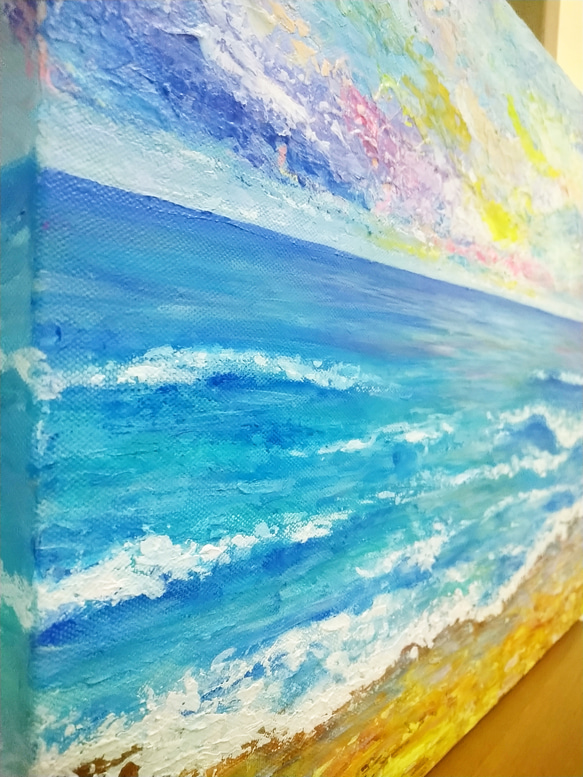 訂製繪畫 《就是你的海洋之聲2》Ocean Painting "That's My Ocean Sound 2" 第3張的照片
