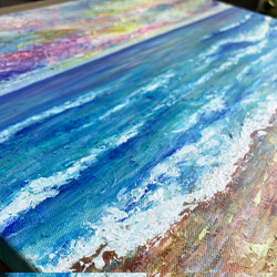 訂製繪畫 《就是你的海洋之聲2》Ocean Painting "That's My Ocean Sound 2" 第7張的照片