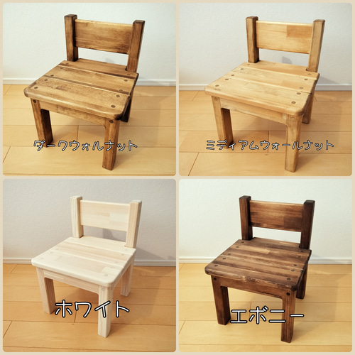 売却済】ハンドメイドの子ども机&イス 2セット