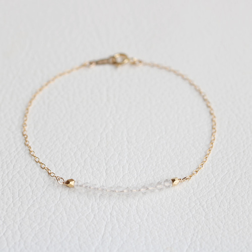 極小天然石水晶14kgfブレスレット ブレスレット c.S.c 通販 14159183