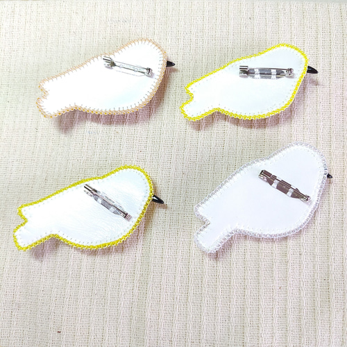 APROSIO＆CO 鳥のビーズブローチ 新色追加/ビーズ刺繍 ブローチ 鳥 (M-200) ブローチ きさらぎ