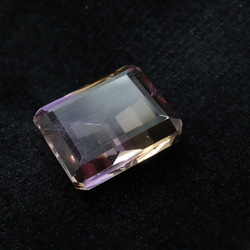 ★SALE★7/31まで3,000円引き★天然アメトリン 大粒 8.420ct ルース スクエア バイカラー 10枚目の画像