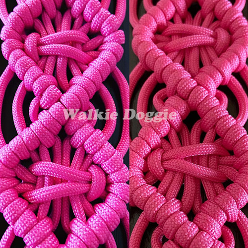 パラコードWD幅広ボヘミアン首輪#518 小型犬〜超大型犬向きハーフ