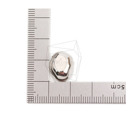 PDT-2599-R【2個入り】ラウンドンペンダント,Round  Pendant/11mm X 14mm 5枚目の画像