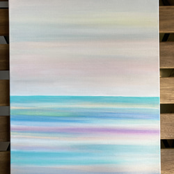 海洋繪畫《寧靜漂浮4》Ocean Painting " Floating in the peacefulness 4 " 第1張的照片