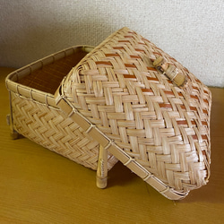 駿河竹細工 竹製品 うちわ置き 竹で作ったうちわ立て 涼しげインテリア