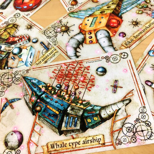 ポストカード6枚セット【アクリルケース入り】30種類の中から選べます