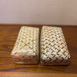素朴な竹のお弁当箱　ランチボックス(長方形・大) 3枚目の画像