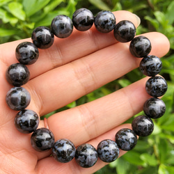 天然無処理 タンザナイト ブレスレット 9.8mm ブレスレット 天然石屋