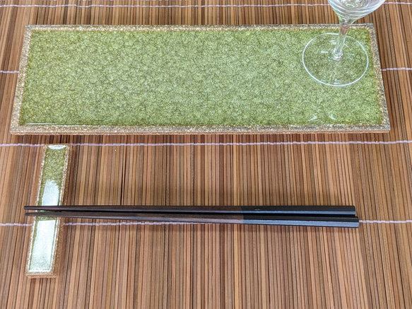 156-0008  タイル素材の器 和陶器 和モダン /ｼﾞｰｸRICH PIATTOﾓﾈｸﾞﾘｰﾝ 人気・おすすめ｜使いやすい・旅行におすすめ 品質保証 全国発送