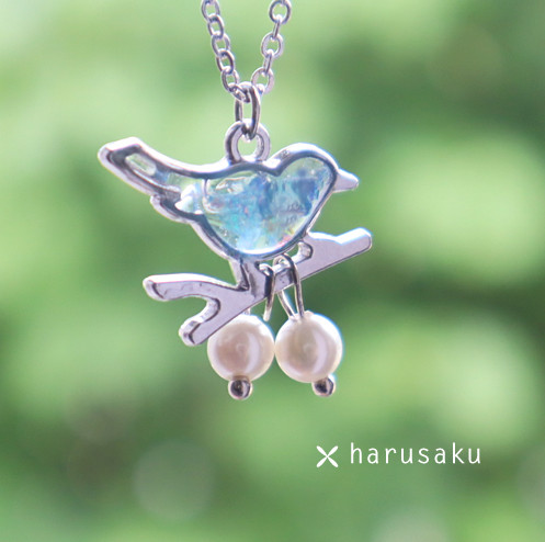 BABY　青い鳥　鳥かご　ネックレス　希少　当時品