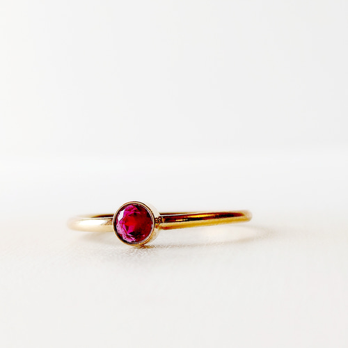 ルビー リング ルビーリング 天然石 リング 大粒 天然石リング