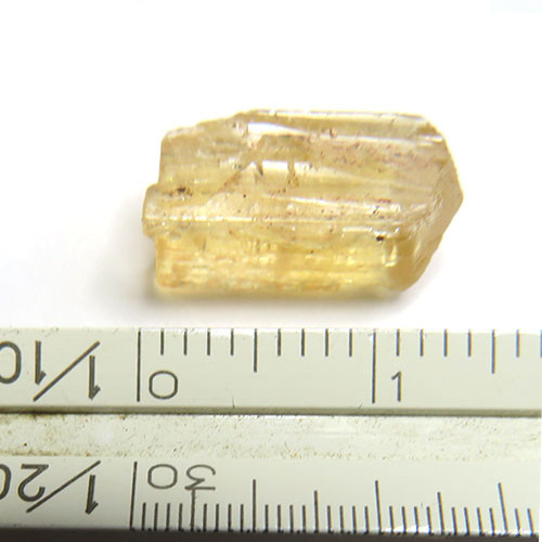 インペリアルトパーズ 原石 5.59ct ブラジル産 結晶 天然石 trg394