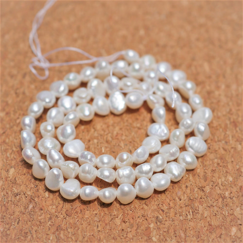 4.5mm～5mm 10個 淡水パール タンブル 天然 バロックパール パール