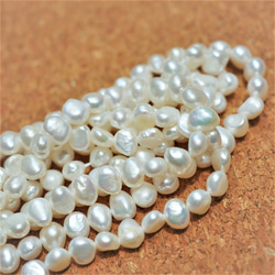 4.5mm～5mm 10個 淡水パール タンブル 天然 バロックパール パール
