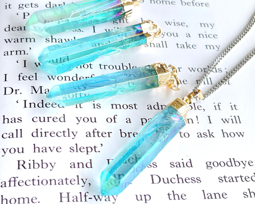 クリスタル ネックレス Amazon | パワーストーン ペンダント ネックレス 夜光石 蓄光