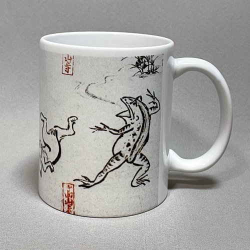 鳥獣戯画 マグカップ マグカップ chaya 通販 14163164｜Creema